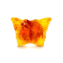 Мыло янтарное &quot;Бабочка&quot; фигурное 65-75 г