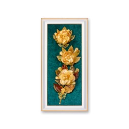 Картина роза Янтарь