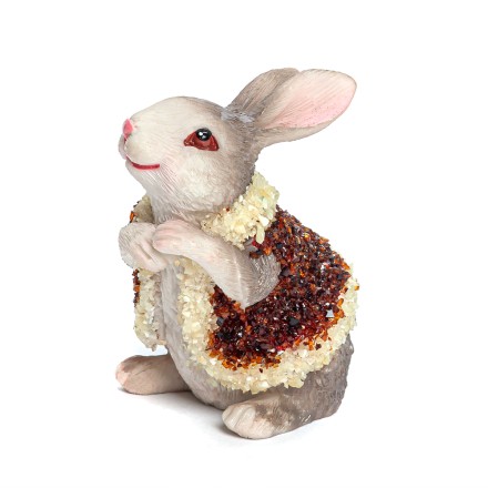 Кролик в шубке с Янтарем купить в Новосибирске