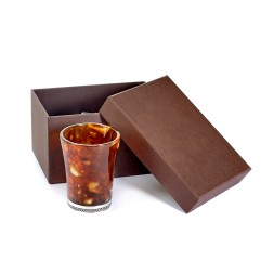 Стопка классическая, Янтарь/бронза