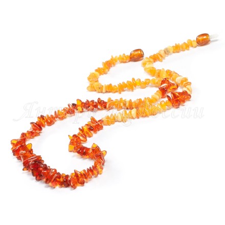 Бусы &quot;Галька&quot; из Янтаря купить