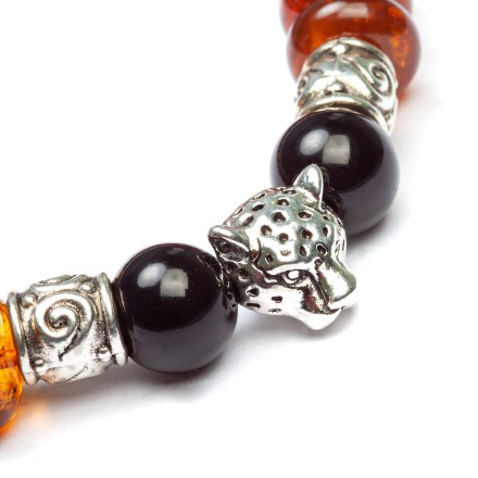 Браслет &quot;Тигр&quot; Фантазия, Янтарь купить