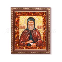 Икона из янтаря св.Даниил