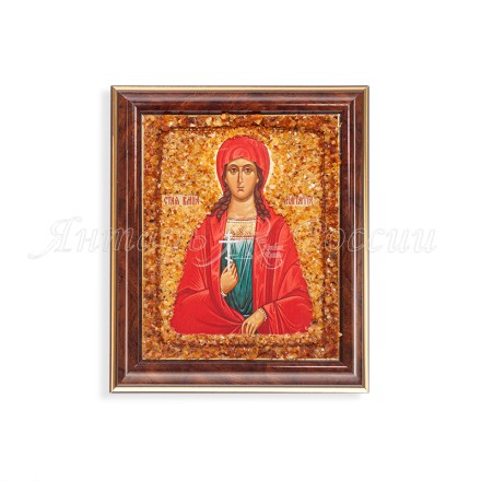Икона св Маргарита Янтарь купить в Новосибирске