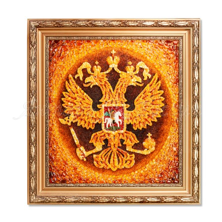 Герб  из Янтаря купить в Новосибирске
