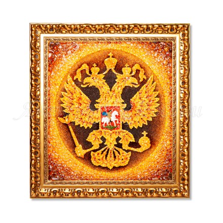 Герб  из Янтаря купить в Новосибирске